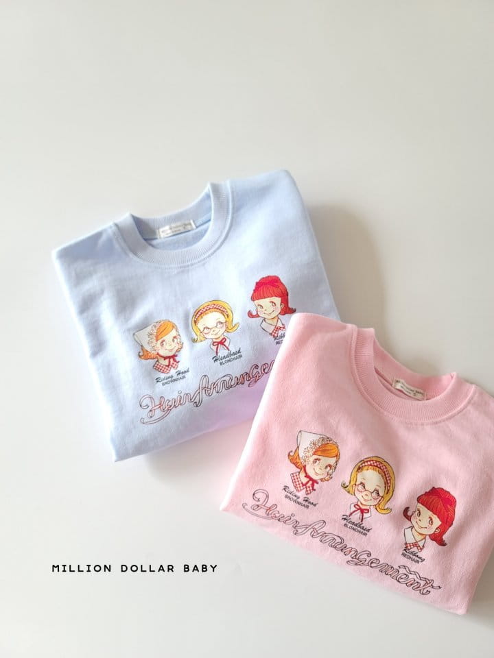 Million Dollar Baby - Korean Children Fashion - #childrensboutique - Puff Sweatshirt - 7