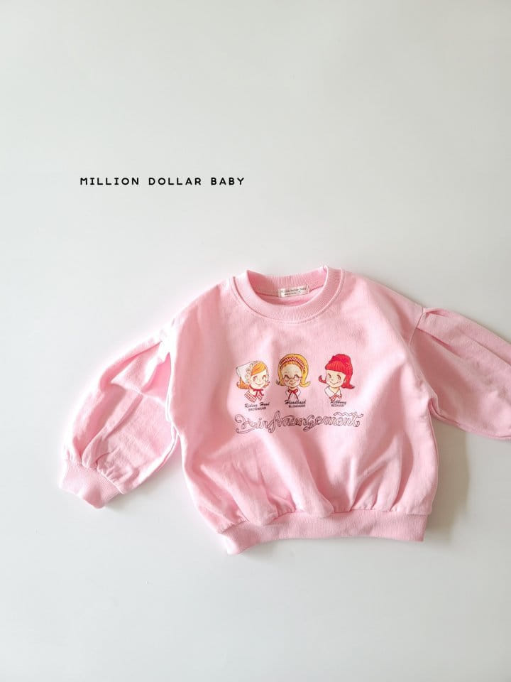 Million Dollar Baby - Korean Children Fashion - #discoveringself - Puff Sweatshirt - 9