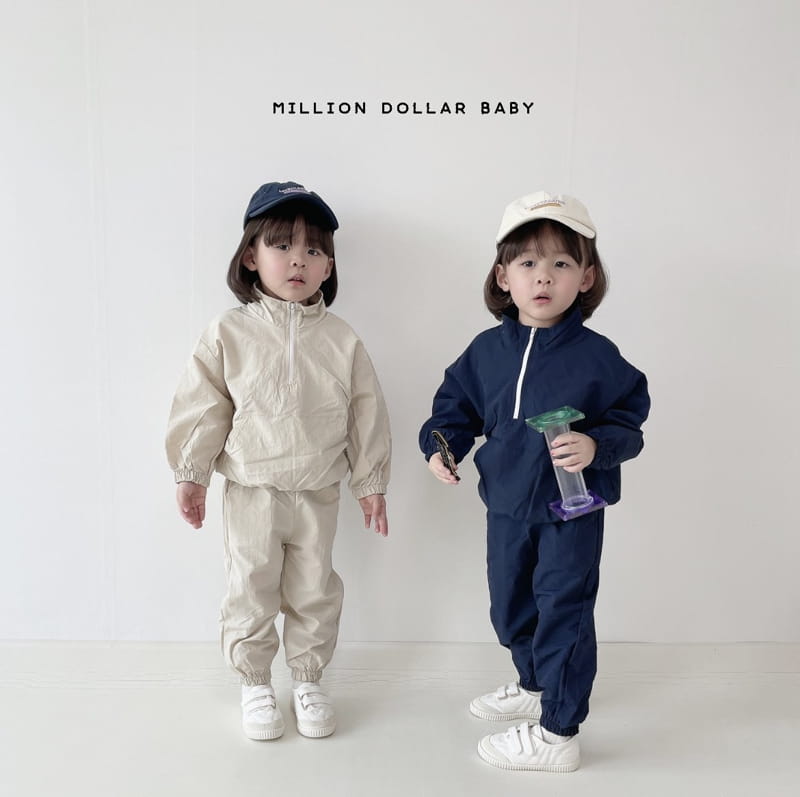 Million Dollar Baby - Korean Children Fashion - #prettylittlegirls - New York Top Bottom Pants Set - 9