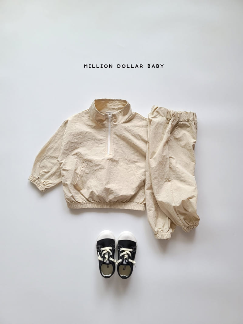 Million Dollar Baby - Korean Children Fashion - #todddlerfashion - New York Top Bottom Pants Set - 10
