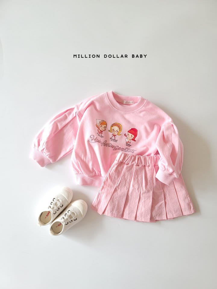 Million Dollar Baby - Korean Children Fashion - #todddlerfashion - Puff Sweatshirt - 4