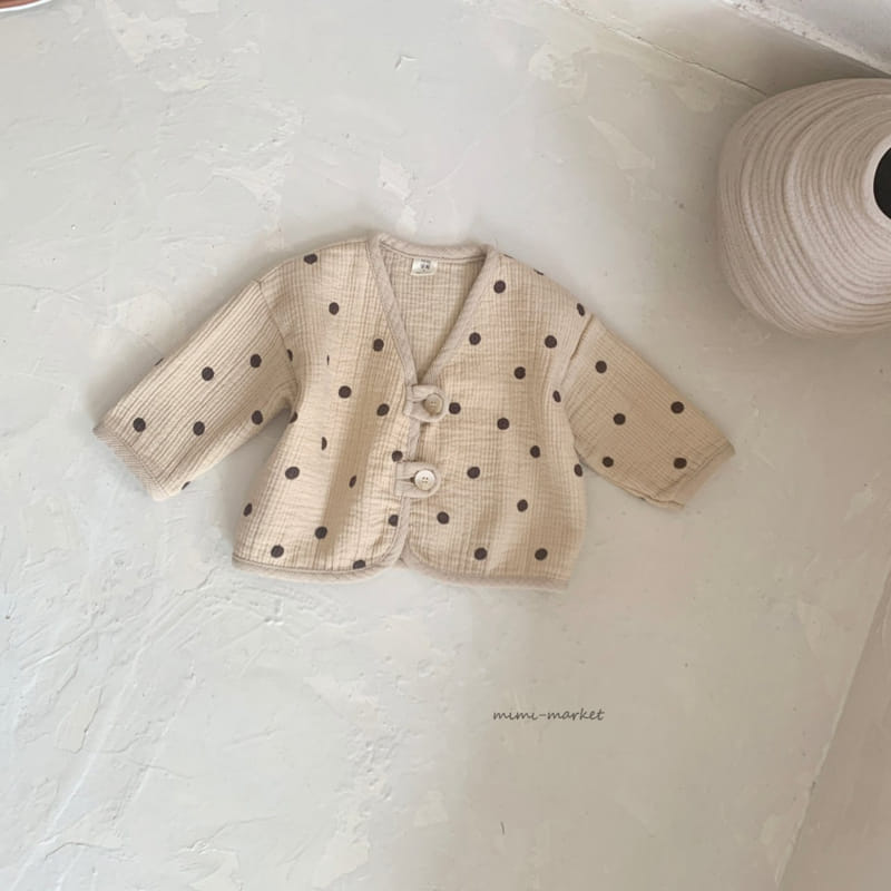 Mimi Market - Korean Baby Fashion - #babyboutique - Dot Jacket