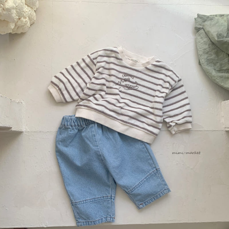Mimi Market - Korean Baby Fashion - #babyclothing - Dino Sweatshirt