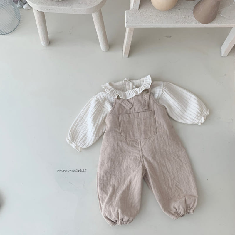 Mimi Market - Korean Baby Fashion - #babyclothing - Berry Dungarees - 11