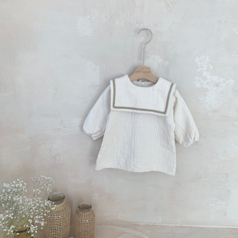Mimi Market - Korean Baby Fashion - #babyclothing - Sailor One-piece - 8