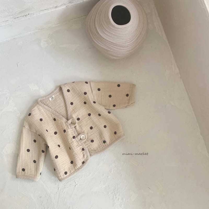 Mimi Market - Korean Baby Fashion - #babylifestyle - Dot Jacket - 7