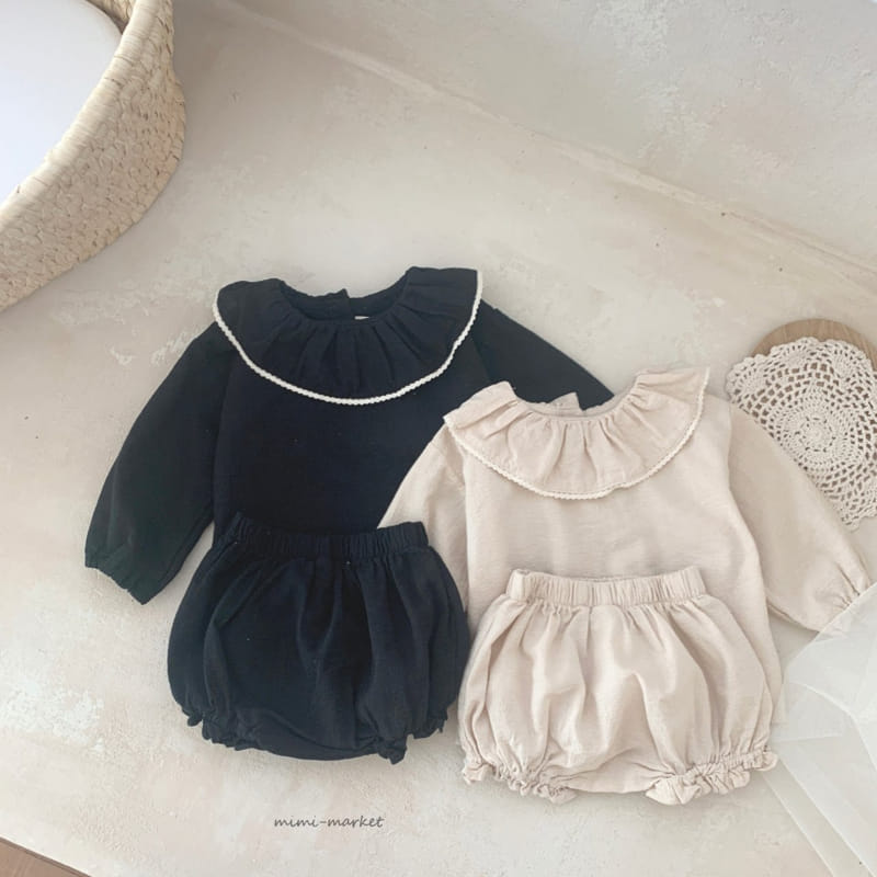 Mimi Market - Korean Baby Fashion - #babyootd - Mona Top Bottom Set