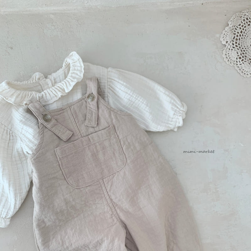 Mimi Market - Korean Baby Fashion - #babywear - Berry Dungarees - 5