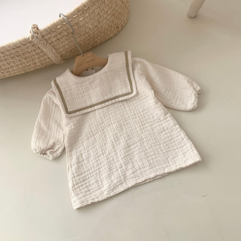 Mimi Market - Korean Baby Fashion - #babywear - Sailor One-piece - 2