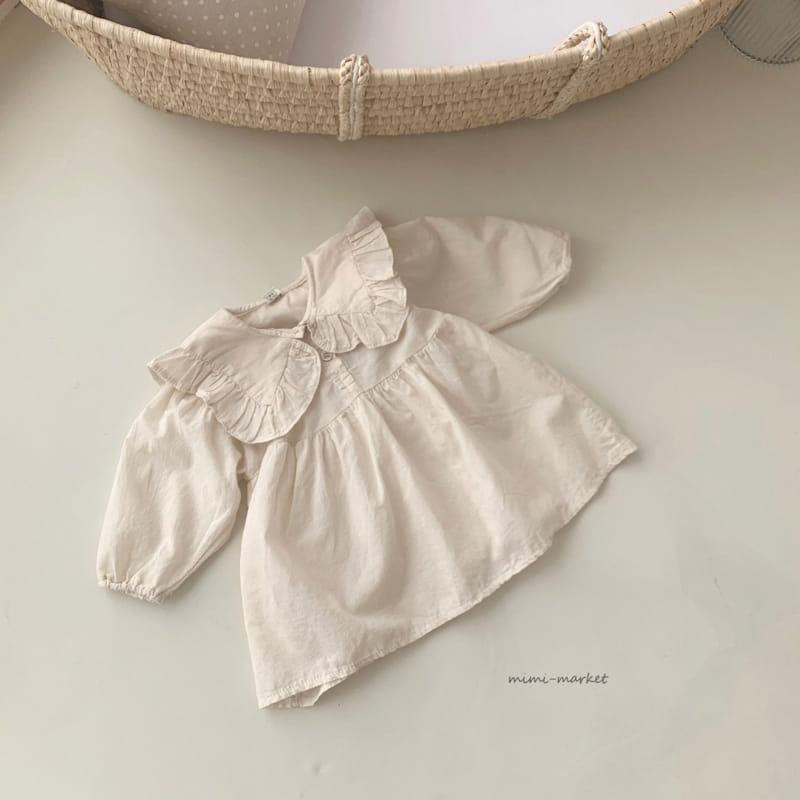 Mimi Market - Korean Baby Fashion - #onlinebabyboutique - Big Frill One-piece - 2