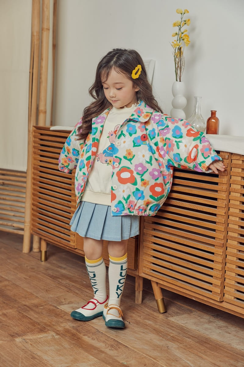 Mimico - Korean Children Fashion - #Kfashion4kids - Flower Jumper - 11