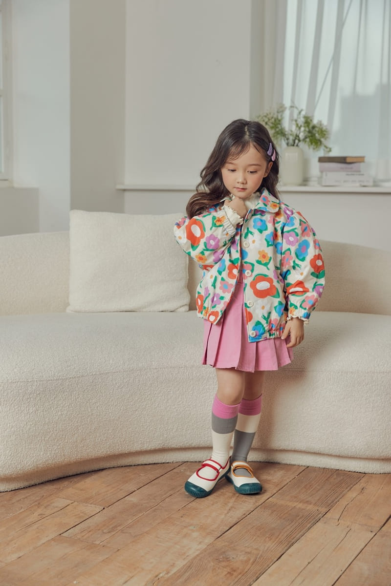 Mimico - Korean Children Fashion - #childofig - Flower Jumper - 3