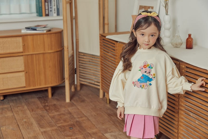Mimico - Korean Children Fashion - #prettylittlegirls - Rabbit Tee - 4