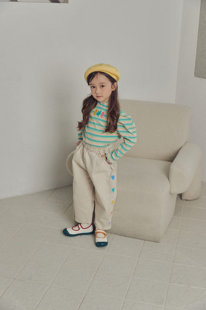 Mimico - Korean Children Fashion - #childofig - Bear Girl Tee