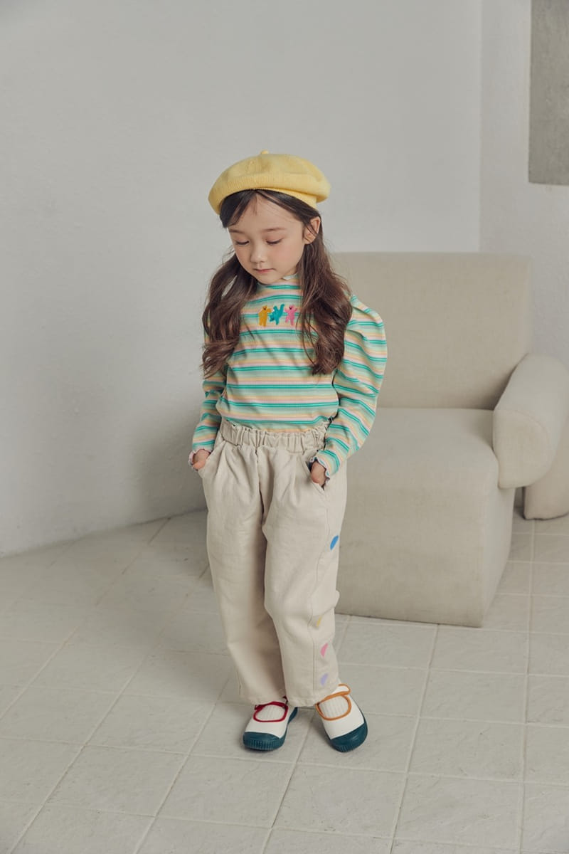 Mimico - Korean Children Fashion - #childofig - Bear Girl Tee - 2