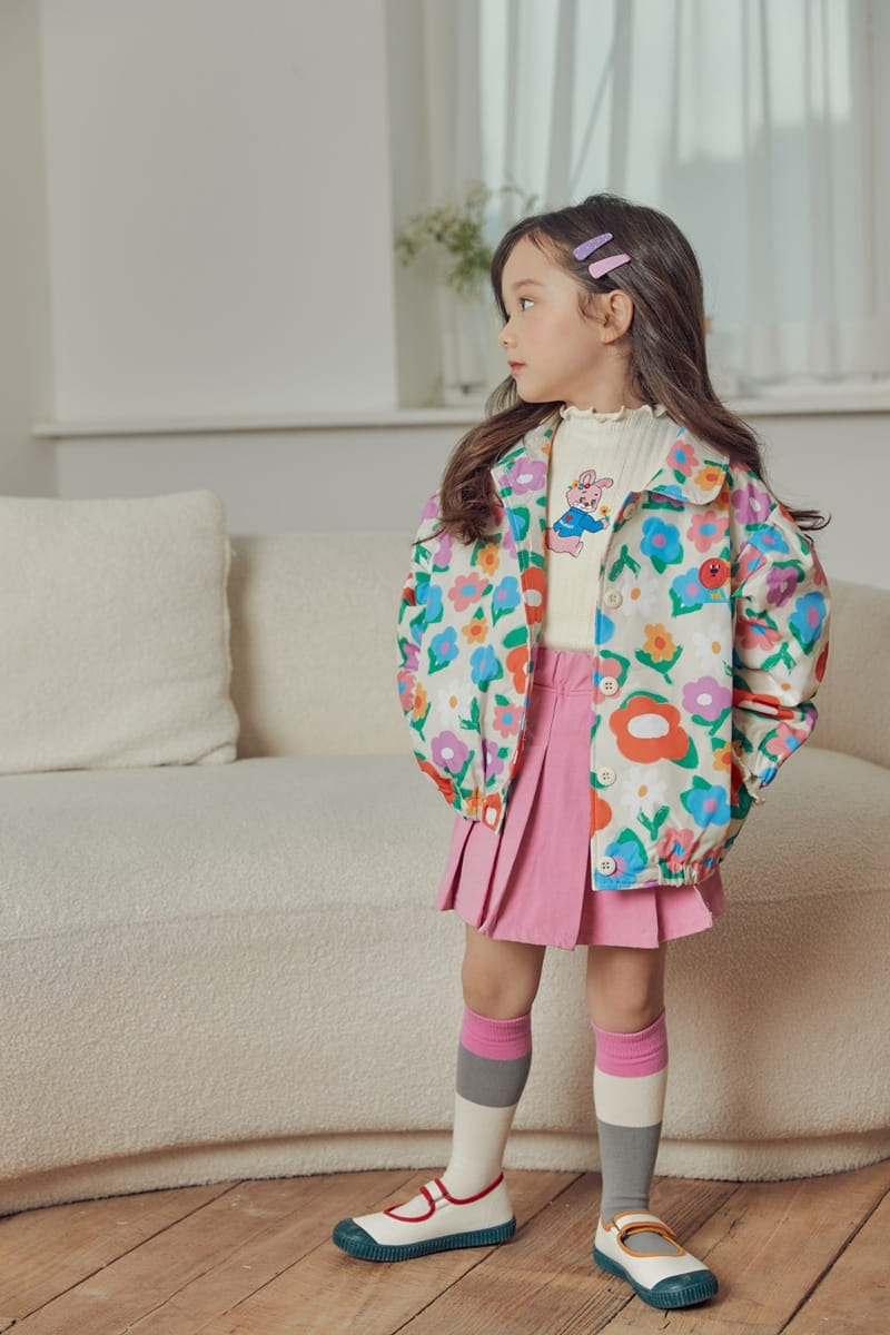 Mimico - Korean Children Fashion - #designkidswear - Flower Jumper - 5