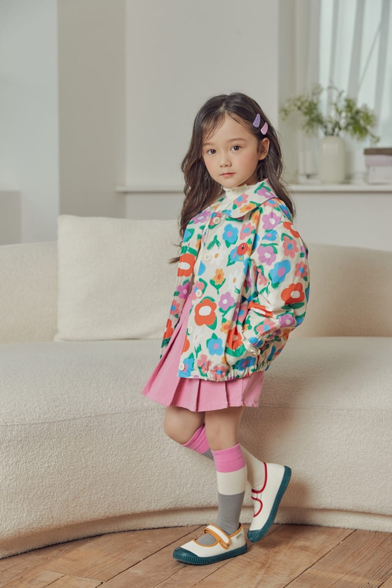 Mimico - Korean Children Fashion - #discoveringself - Flower Jumper - 6