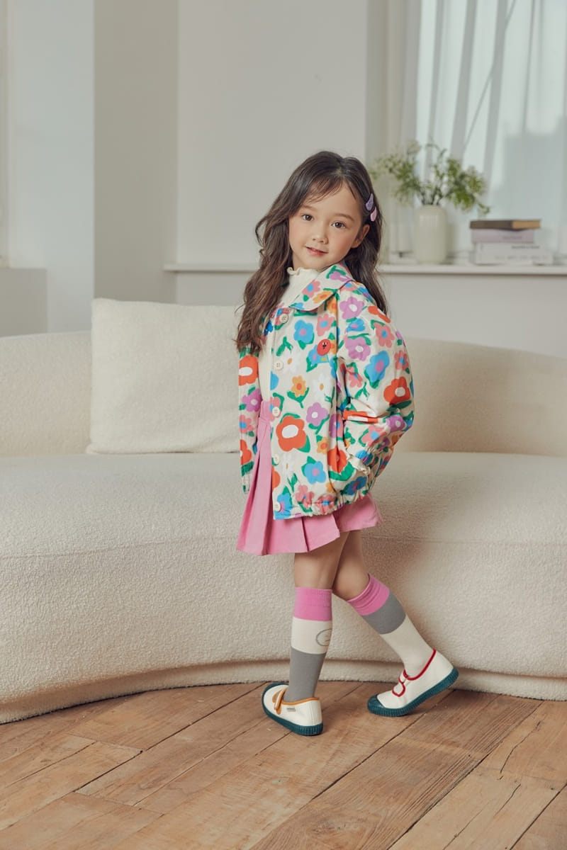 Mimico - Korean Children Fashion - #fashionkids - Flower Jumper - 7