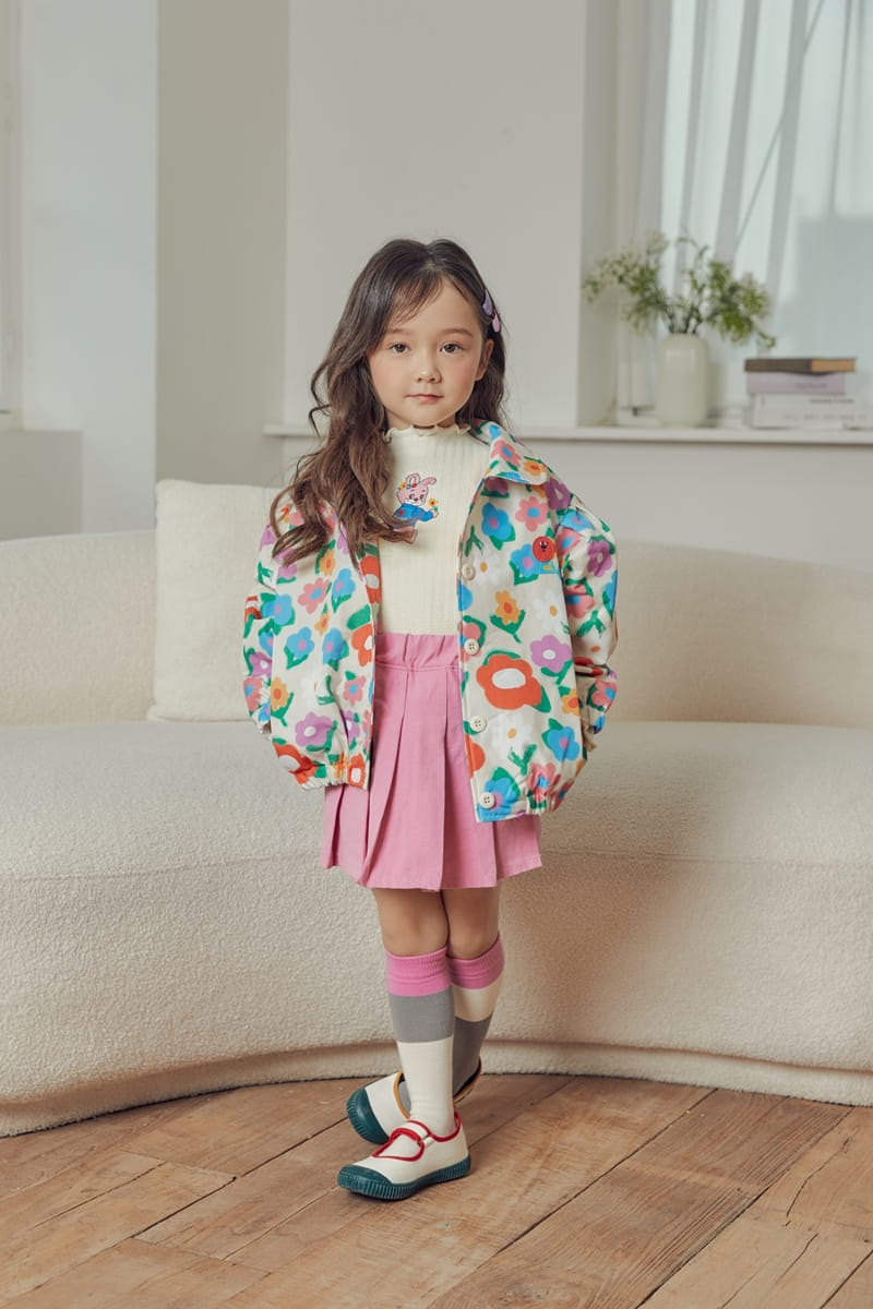 Mimico - Korean Children Fashion - #kidsshorts - Flower Jumper - 8
