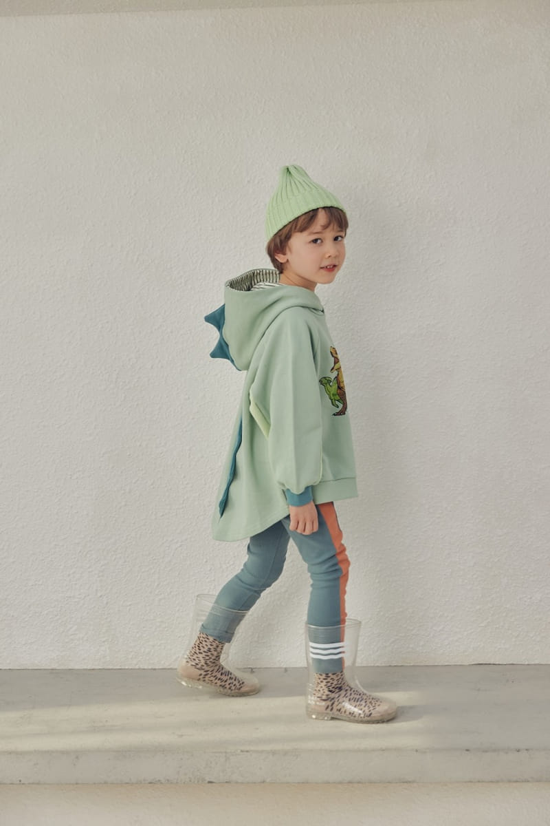 Mimico - Korean Children Fashion - #kidsshorts - Dinoz Tee - 3