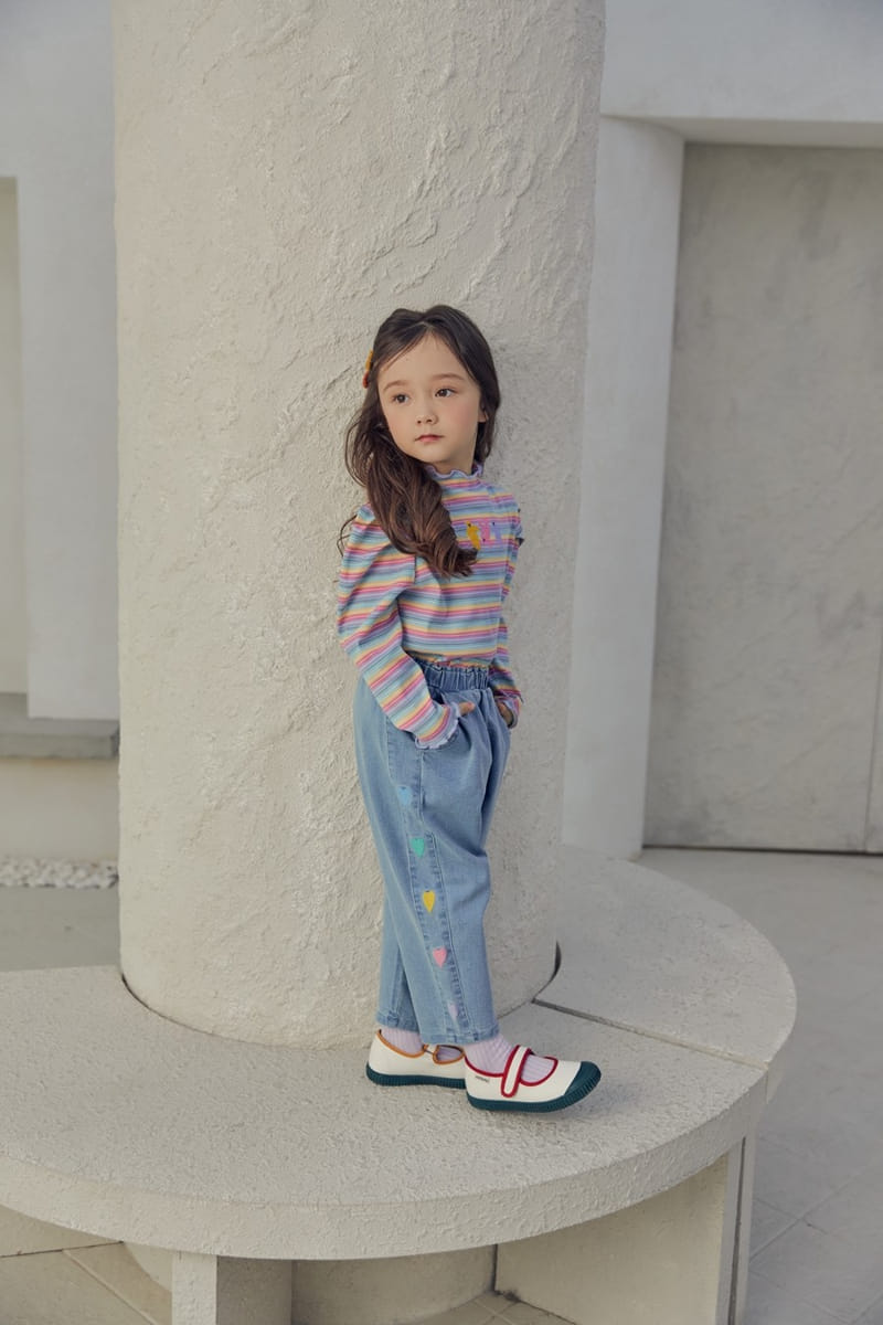 Mimico - Korean Children Fashion - #kidsstore - Bear Girl Tee - 8
