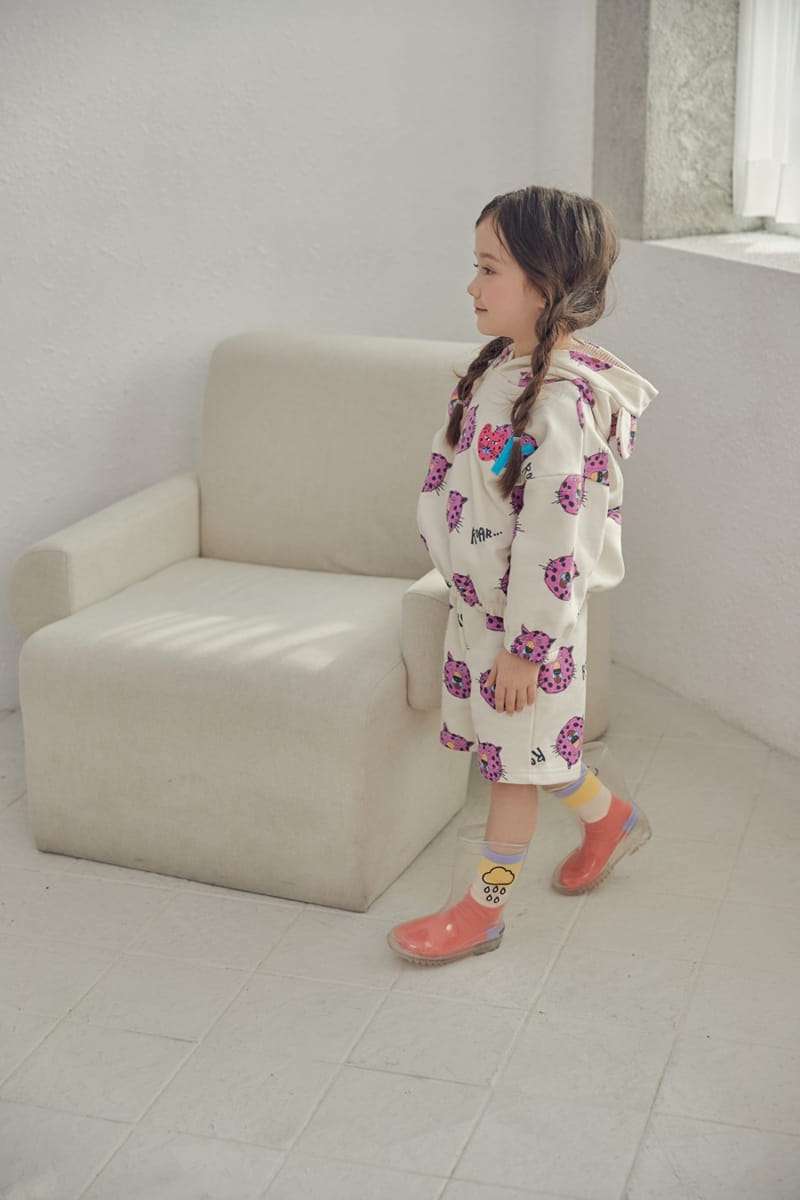 Mimico - Korean Children Fashion - #littlefashionista - Cheetah Top Bottom Set - 8