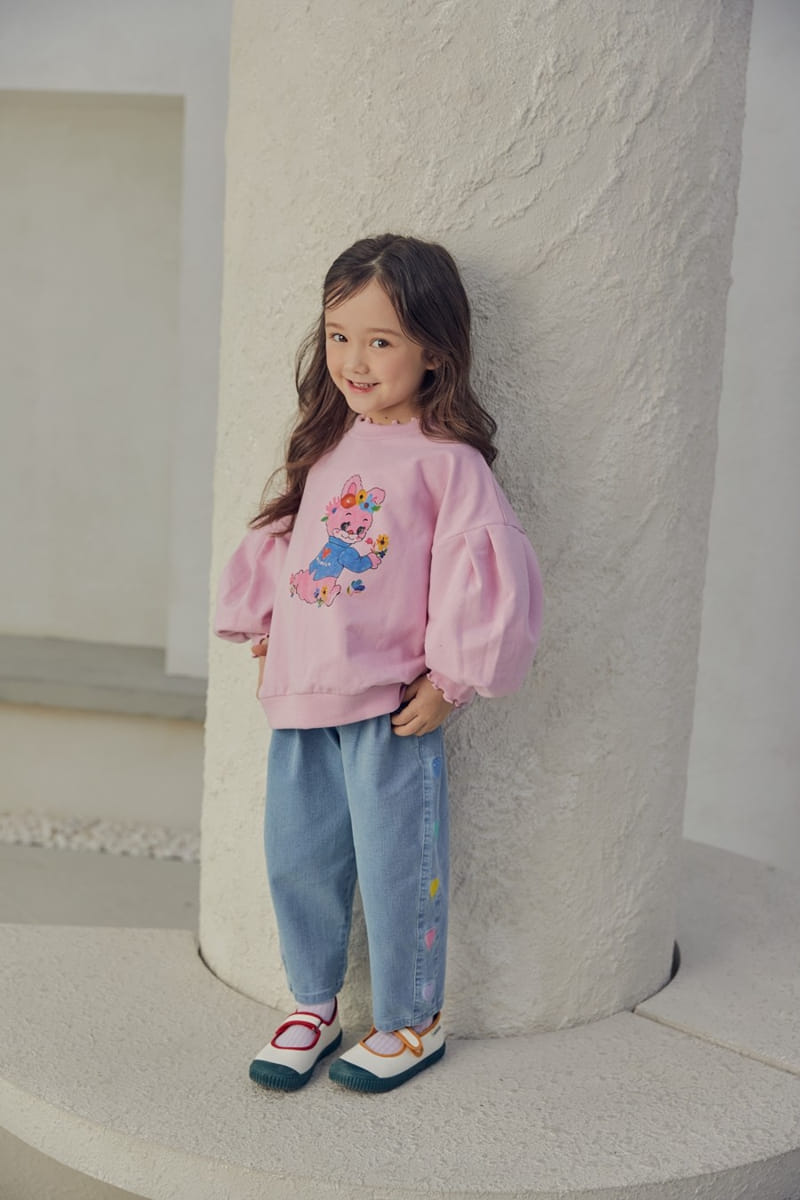 Mimico - Korean Children Fashion - #minifashionista - Heart Jeans - 8