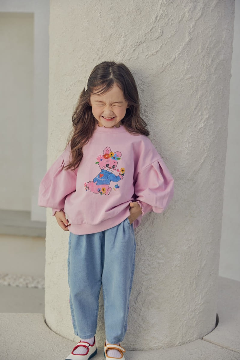 Mimico - Korean Children Fashion - #prettylittlegirls - Heart Jeans - 9