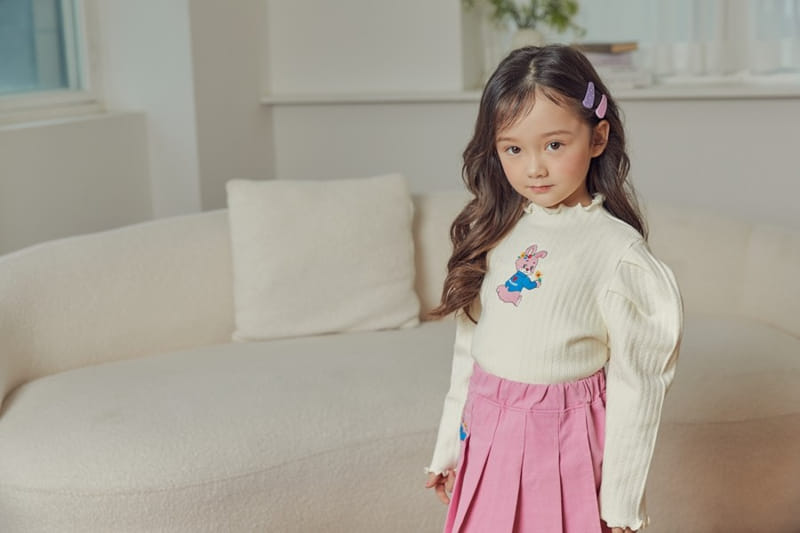 Mimico - Korean Children Fashion - #prettylittlegirls - Wrinkle Skirt - 6