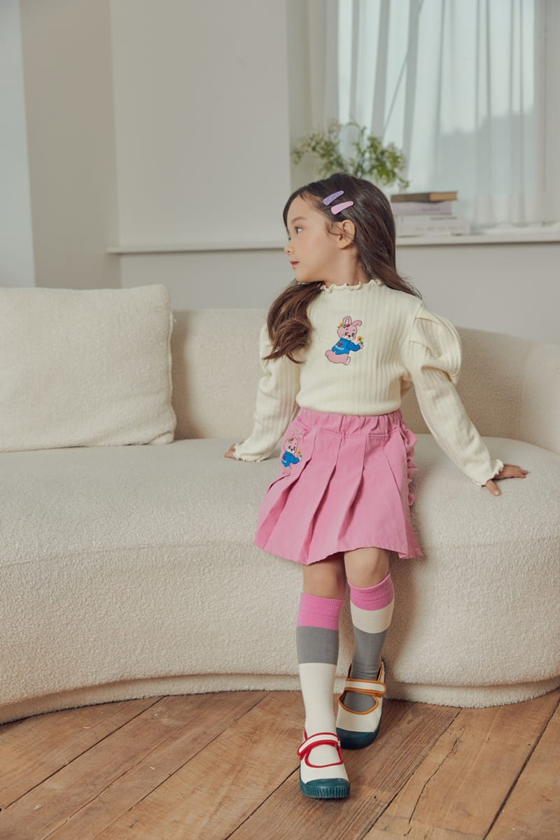 Mimico - Korean Children Fashion - #toddlerclothing - Wrinkle Skirt - 8