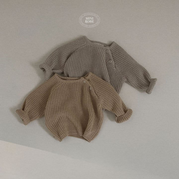 Mini Robe - Korean Baby Fashion - #babyclothing - Bebe Ragaln Knit