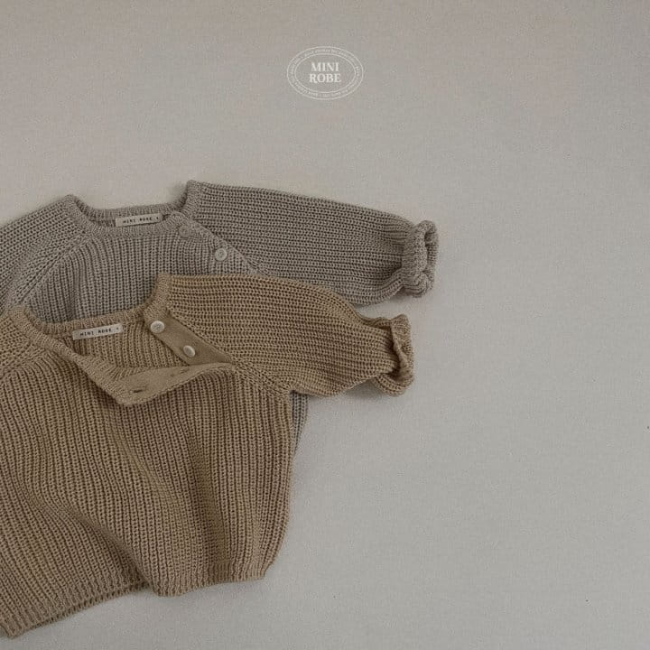 Mini Robe - Korean Baby Fashion - #babyfever - Bebe Ragaln Knit - 3