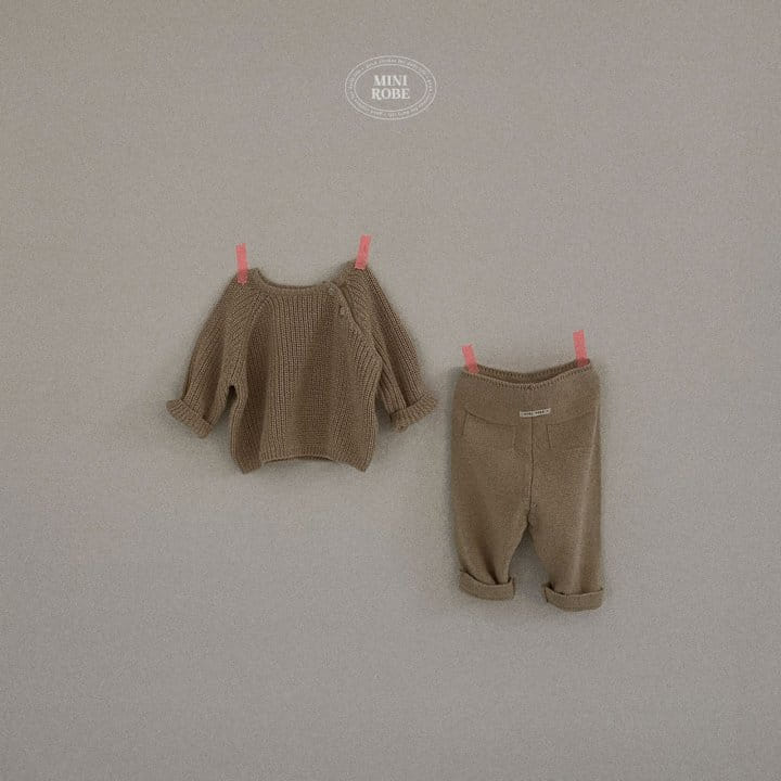 Mini Robe - Korean Baby Fashion - #babyoutfit - Bebe Ragaln Knit - 8