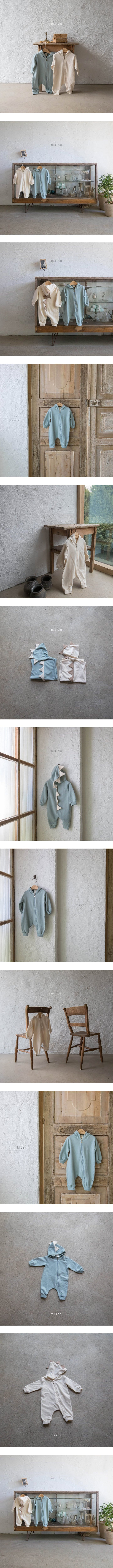 Mkids - Korean Baby Fashion - #babyboutiqueclothing - Dino Bodysuit