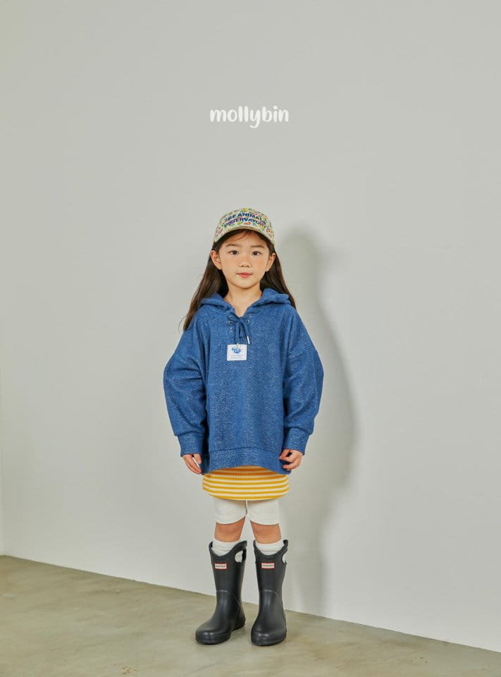 Mollybin - Korean Children Fashion - #Kfashion4kids - Eyelet Hoody Tee - 9