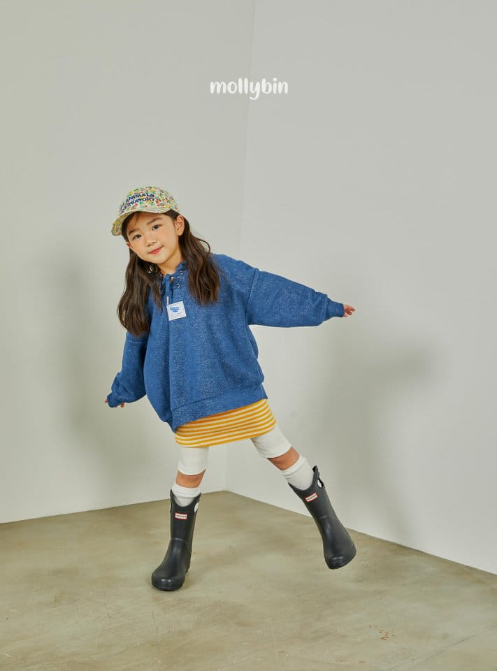 Mollybin - Korean Children Fashion - #littlefashionista - Eyelet Hoody Tee - 10