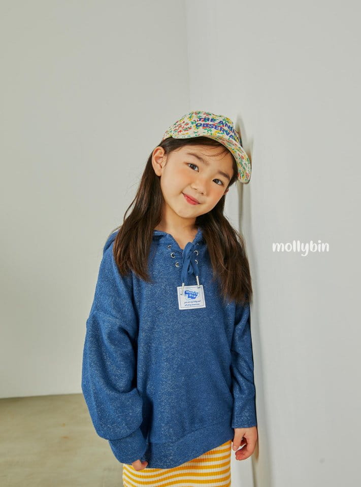 Mollybin - Korean Children Fashion - #minifashionista - Eyelet Hoody Tee - 12