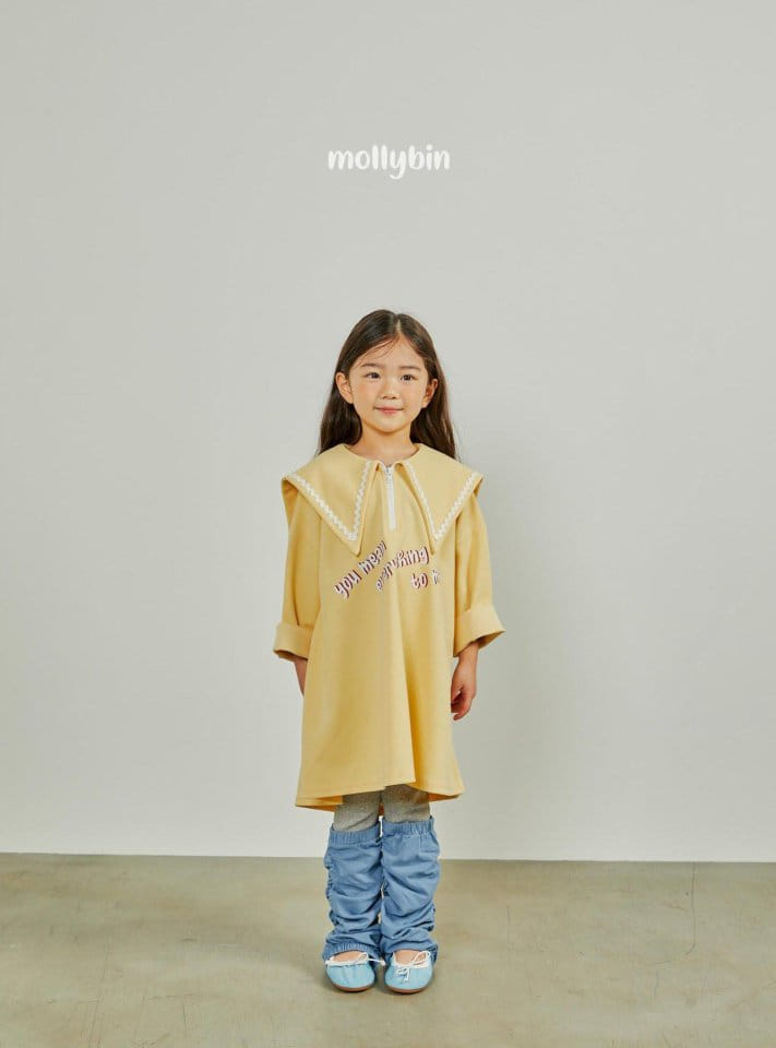 Mollybin - Korean Children Fashion - #toddlerclothing - Sera Pik One-piece - 4