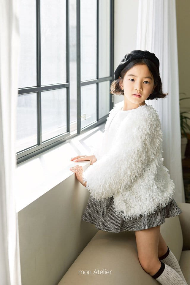 Mon Atelier - Korean Children Fashion - #Kfashion4kids - Swan Cardigan - 2
