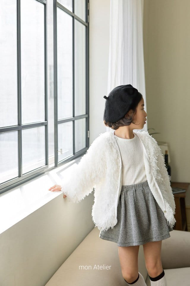 Mon Atelier - Korean Children Fashion - #kidzfashiontrend - Swan Cardigan