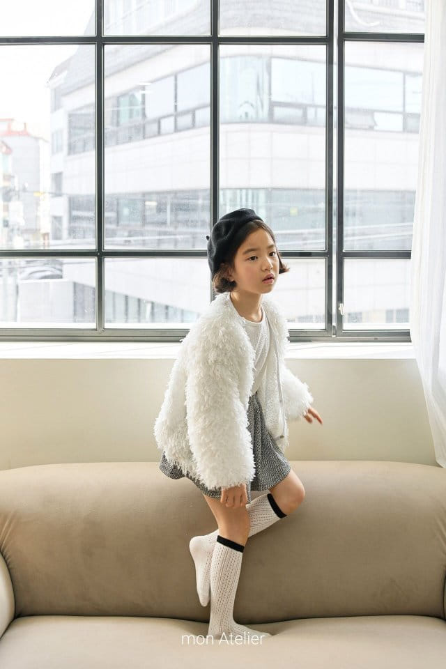 Mon Atelier - Korean Children Fashion - #littlefashionista - Swan Cardigan - 3