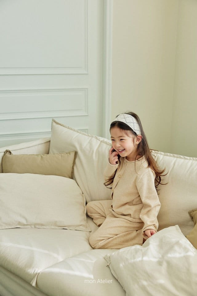 Mon Atelier - Korean Children Fashion - #littlefashionista - Wave Hairband - 4