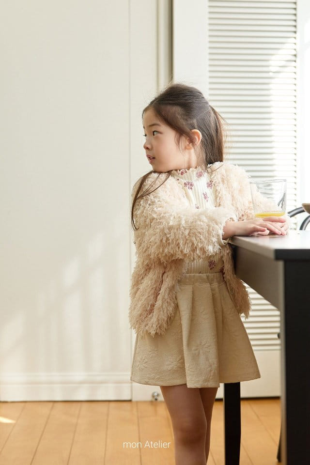 Mon Atelier - Korean Children Fashion - #prettylittlegirls - Swan Cardigan - 6