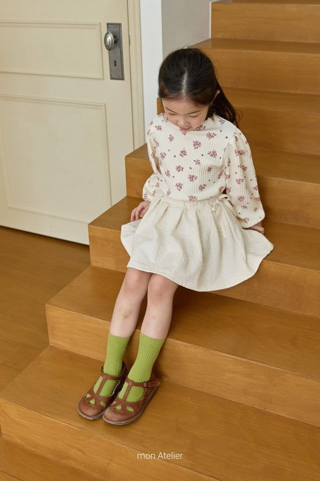 Mon Atelier - Korean Children Fashion - #toddlerclothing - Ive Skirt - 4