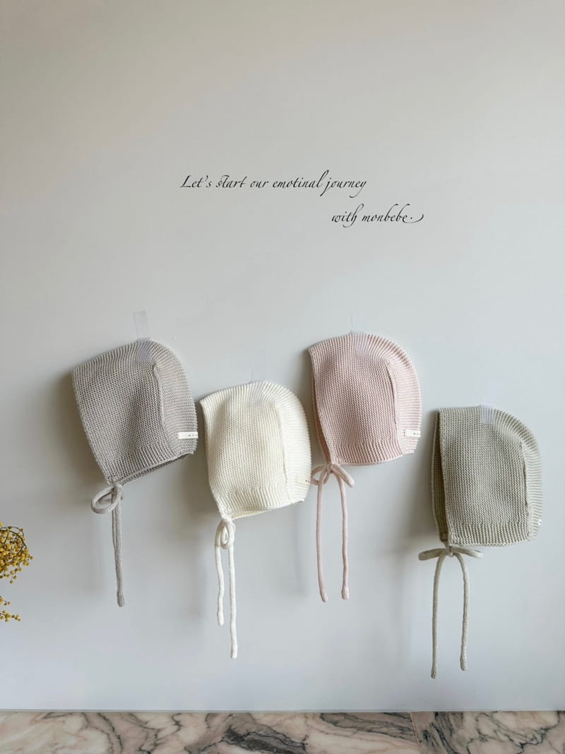 Monbebe - Korean Baby Fashion - #onlinebabyboutique - Caramel Bonnet - 8
