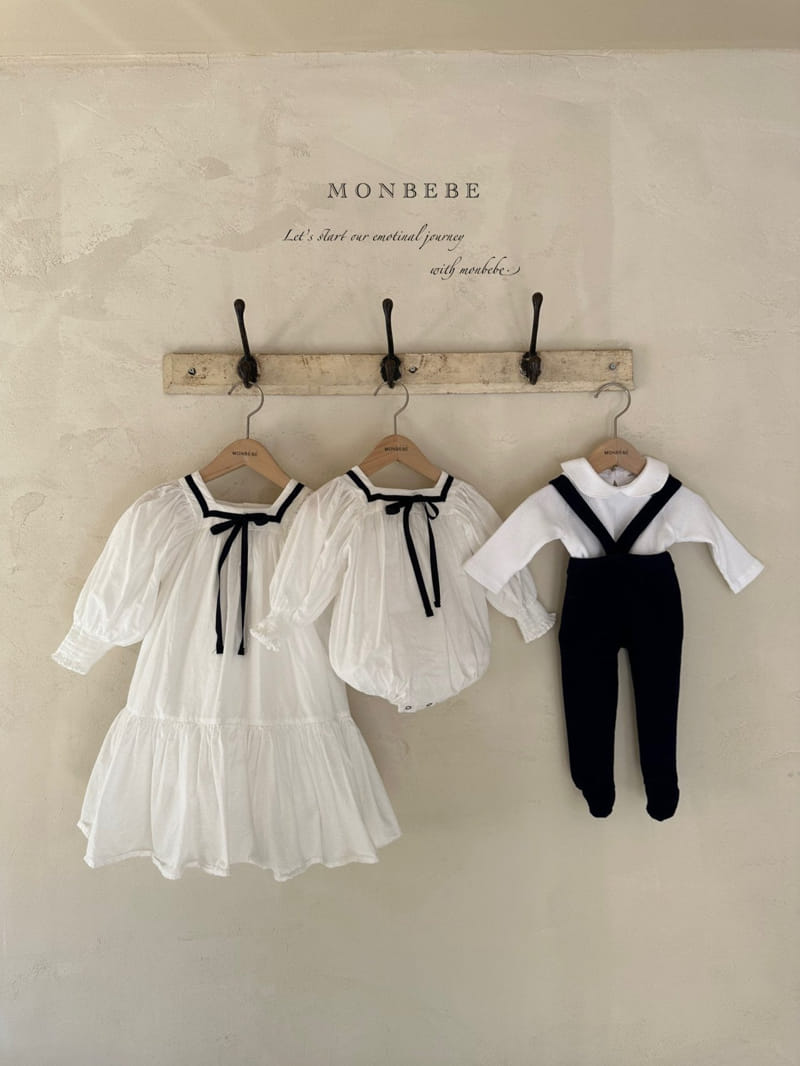 Monbebe - Korean Children Fashion - #kidsshorts - Marine Rosa One-piece - 7