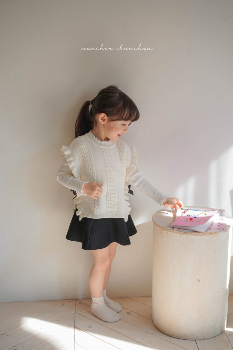 Moncher Chouchou - Korean Children Fashion - #childrensboutique - Plare Skirt - 2