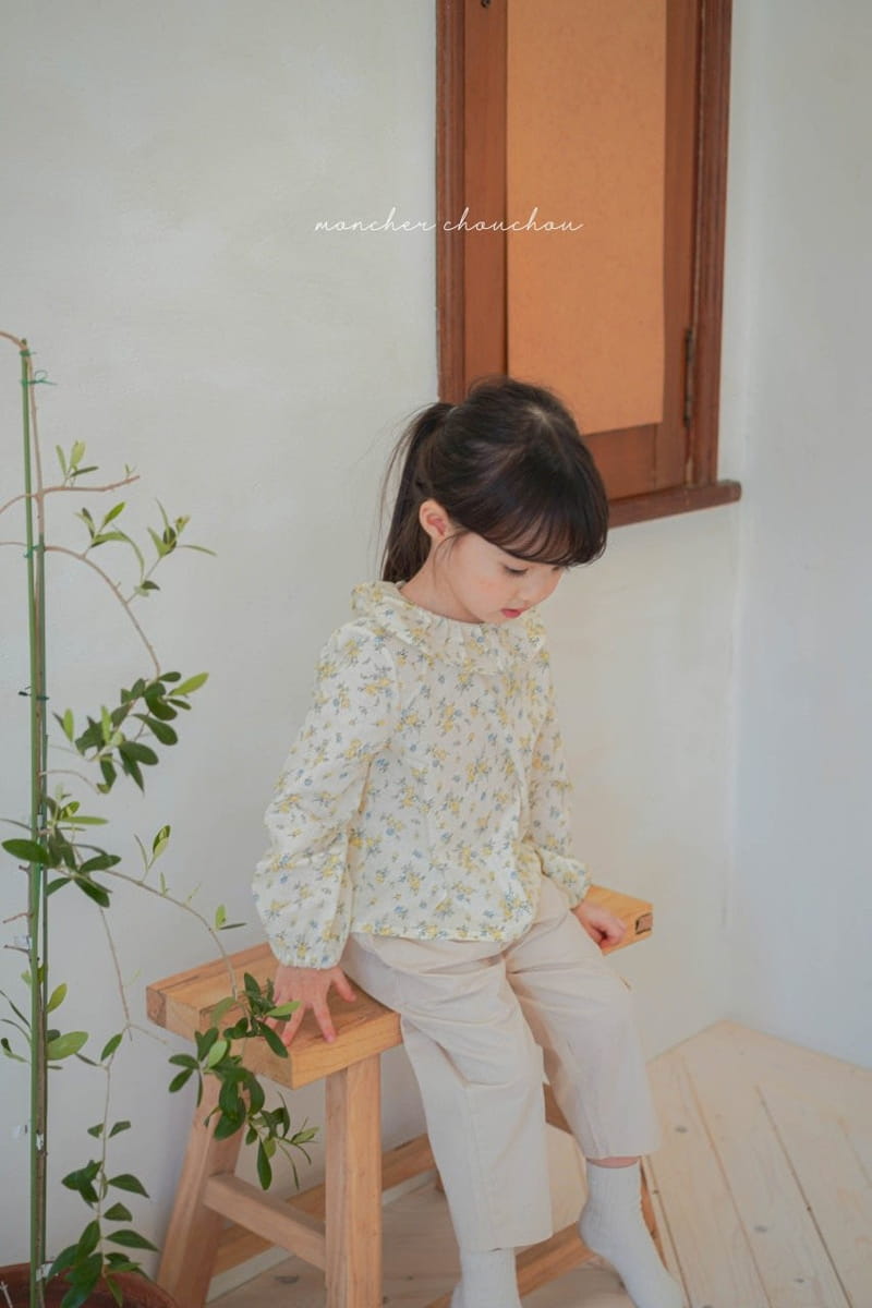 Moncher Chouchou - Korean Children Fashion - #discoveringself - Frill Blouse - 5