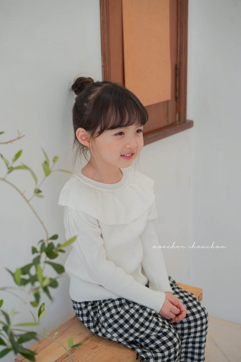 Moncher Chouchou - Korean Children Fashion - #magicofchildhood - Balloon Frill Tee