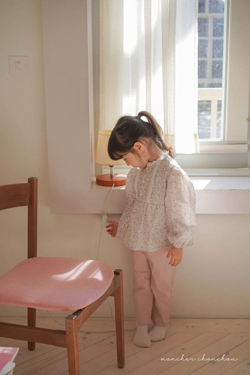 Moncher Chouchou - Korean Children Fashion - #toddlerclothing - Frill Lace Blouse